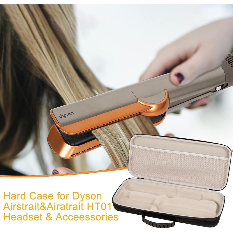 Guganas Hard travel Case Compatible with Dyson Airstrait Straightener, Carrying