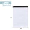 Mr. Pen- Graph Paper, 2x2 (2 Squares per inch), 8.5"x11",