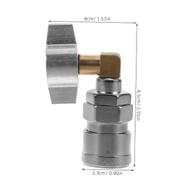 FUNOMOCYA Air Fittings Set for Truck Quick Connect Adapter Air Tank Drain Valve Push to Connect Fittings