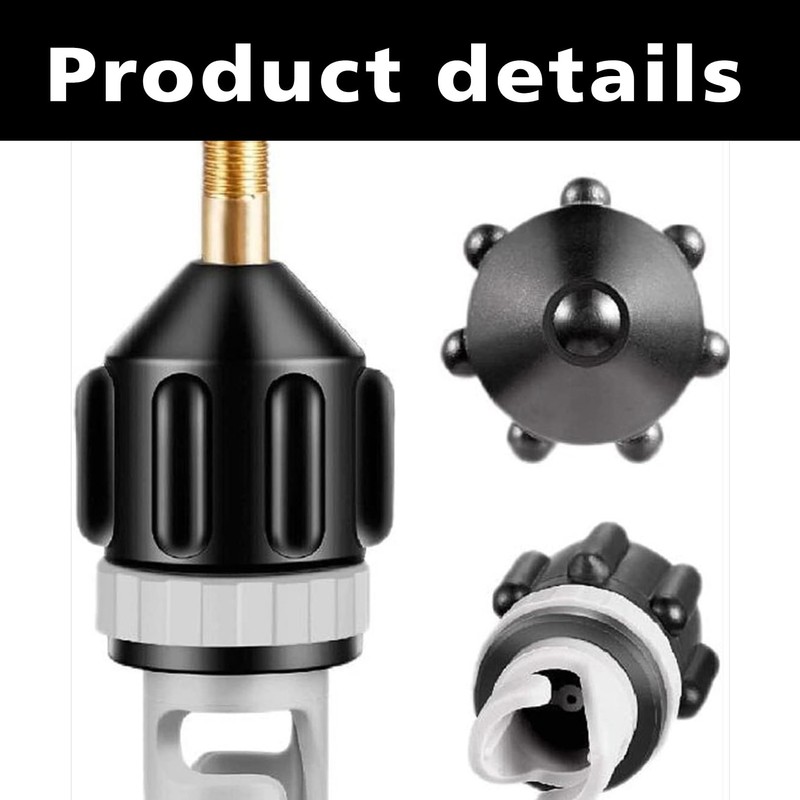 SUP Pump Adapter Compressor, SUP Canoe Kayak Pump Valve Adapter