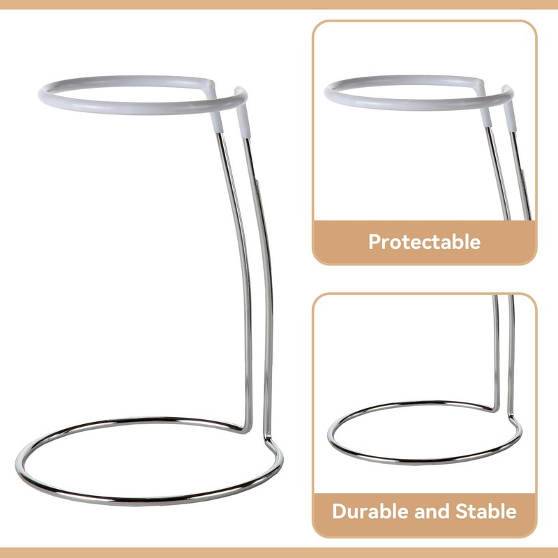 Lily's Home Wine Decanter Drying Stand with Rubber Coated Top