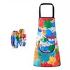 XPEX 1 Piece Painting Apron Children Adjustable Children's Apron Set