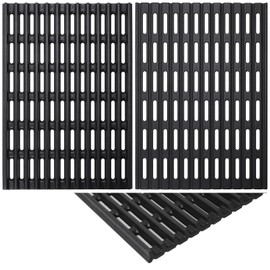 SafBbcue Upgrade Spirit 300 Cooking Grates for Weber Spirit E-310 S-310 S-315 E-330 Spirit ii E-310 Genesis Silver B/C Gold B/C Spirit 700 Weber Grill Parts 7638 7639 Heavy Duty Cast Iron