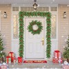 Dremisland 2PCS Artificial Norfolk Pine Christmas Garland, 5.9 FT Real