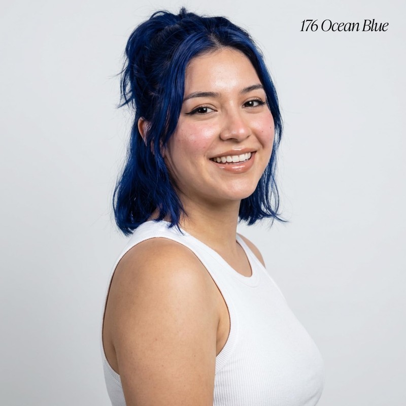 Adore Semi Permanent Hair Color (176 Ocean Blue) | Vegan