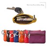 Hibate Leather Key Case Key Bag Small for Men Women,