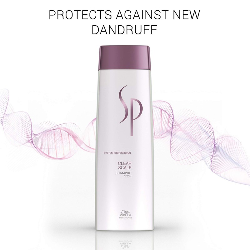 Wella SP Clear Scalp Anti-Dandruff Shampoo for Irritated Scalp 250ml