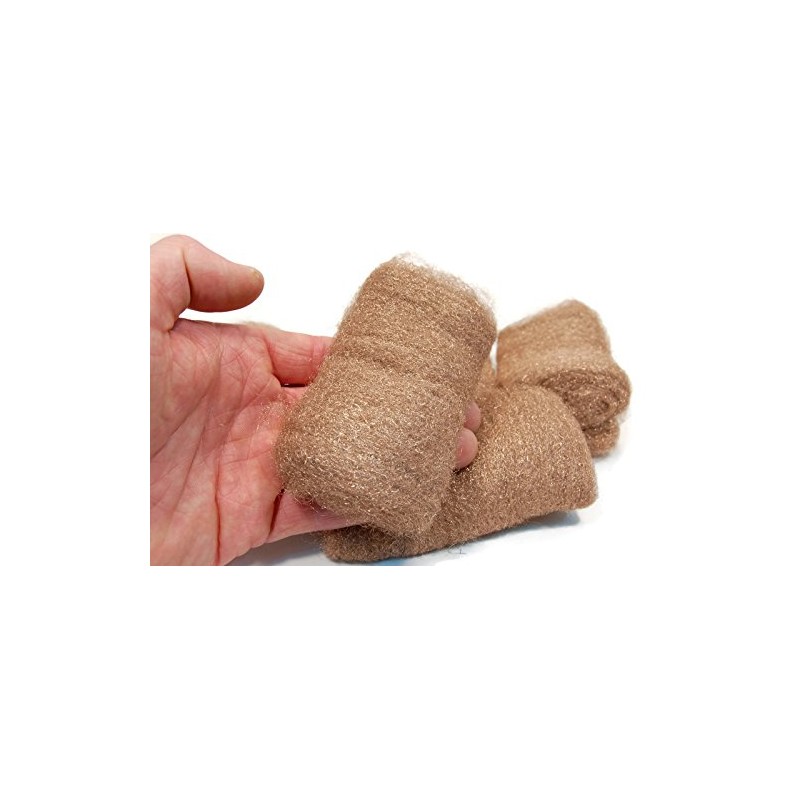 Rogue River Tools Bronze Wool Pads (5pc) - Fine