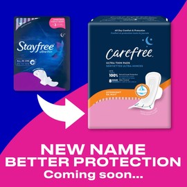 Stayfree Maxi Super Long Wingless Reliable Protection and Absorbency Pads For Women, 48 Count (Pack of 1)