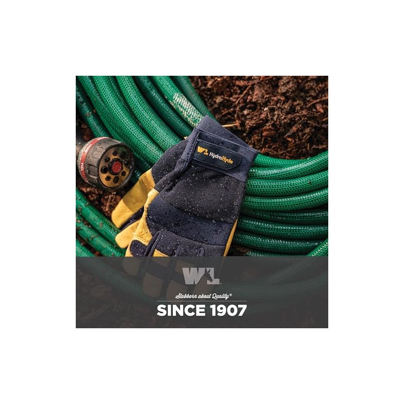 Wells Lamont Hydrahyde - Guantes de trabajo impermeables para hombre
