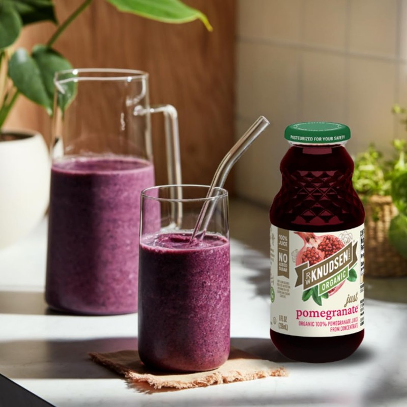 R.W. Knudsen Organic Pomegranate Juice, 8 fl oz (12 Pack)