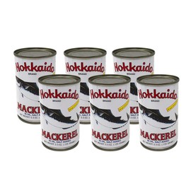Hokkaido Mackerel in Oil 5.5oz, 6 Pack