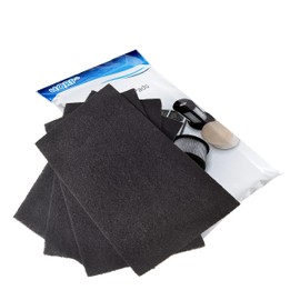 HQRP 8-Pack Carbon Filter compatible with GermGuardian FLT4100 Filter E fits AC4100, AC4150PCA, AC4150BCA models, Part FLT11CB4 Replacement