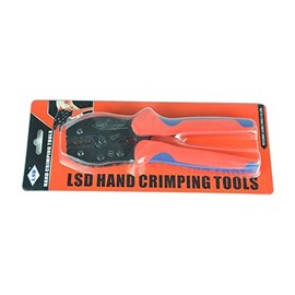 ZJDYDY Crimpadora de Cables - Herramienta de crimpado Manual para Electricista Especial para línea de Cable coaxial de 1,5-6 mm, alicates de crimpado 