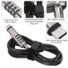 4 Digital Password Laptop Keyless Combination Lock，Universal Anti Theft Wire