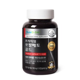 Nutri-D-Day Premium Saw Palmetto Gold, 90 tablets, 49.5g, 1 unit / 뉴트리디데이 프리미엄 쏘팔메토 골드, 90정, 49.5g, 1개