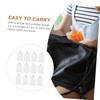 Outanaya 12Pcs Portable Squeezable Lotion Bag Refillable Travel Cosmetic Pouch
