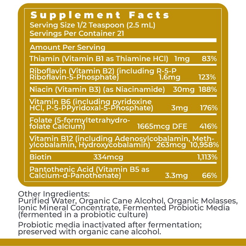 Premier Research Labs Max B-ND Liquid Vitamin - B-Complex for