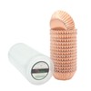 Mombake Mini Foil Cupcake Cases,Muffin Baking Cups(Rosegold, 300-Count)