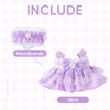 Purple Clothes for 17cm Dolls(No Doll Included) - Cute Doll