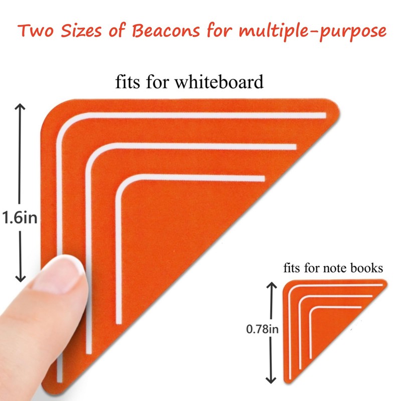 Beacons for Rocket Book- 2 Size, 10pieces Set with A