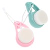 Beavorty 2pcs Face Cleansing Brush Soft Bristle Exfoliating Facial Scrubber