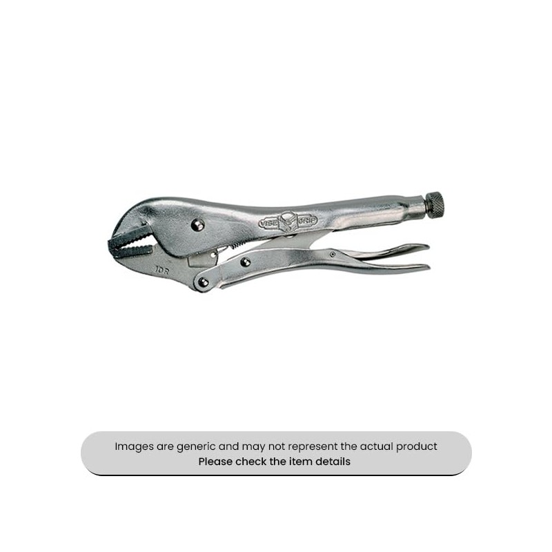 Locking Pliers Straight Jaw 7R, 175MM Pack Qty 1