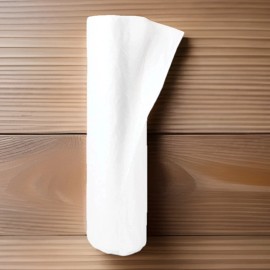 Unbranded Home Commercial Can Liner 40 X 46 gallon  40-45 Clear Roll  25 Count Low-Density - 5