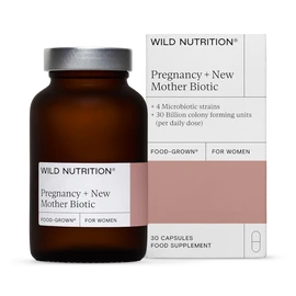 Wild Nutrition Pregnancy & New Mother Biotic for Women 30 Capsules