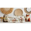 Bico Woodland Critters Ceramic 14 inch Rectangular Serving Platter, Set