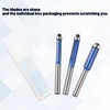 LEONTOOL 4pcs Flush Trim Router Bit Set 1/4" Shank Top