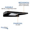 RecPro RV Stove Range Hood Vent with Light | 22"