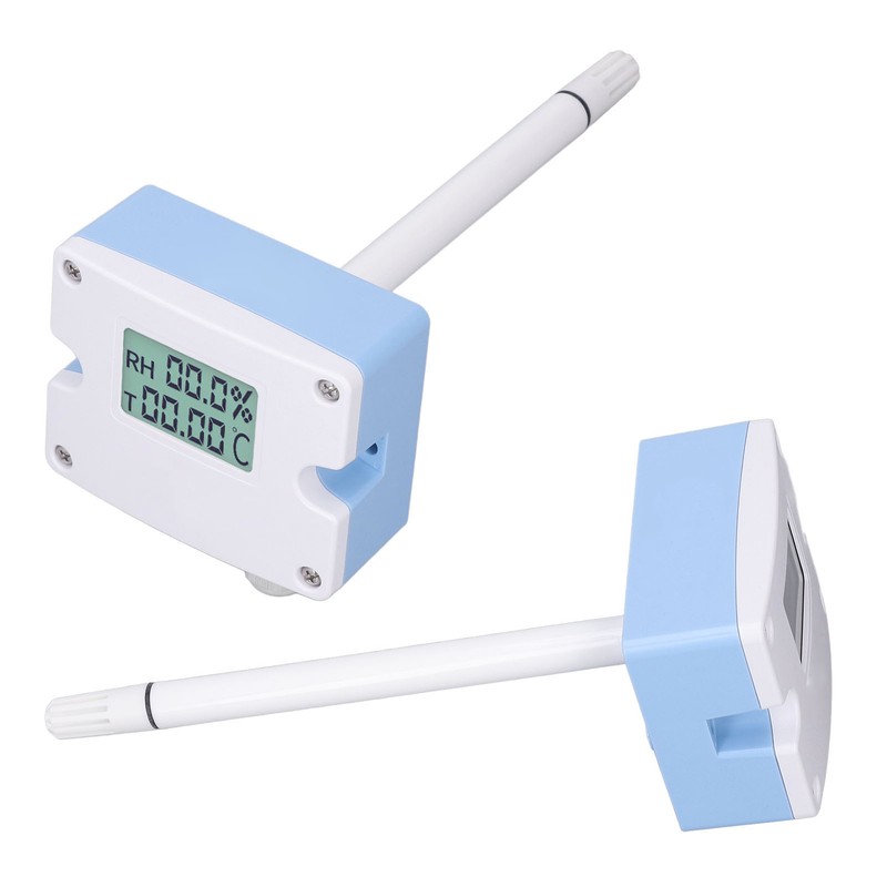 Temperature Humidity Collector Transmitter Air Duct RS485 Output Thermometer Hygrometer
