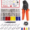 Twidec/800PCS Car Electrical Wire Terminal 21Type 1/1.5/1.8/2.2/2.8/3.5mm Auto Electric Connector