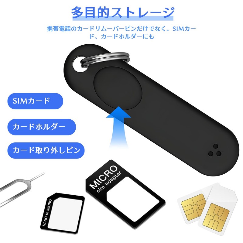 SIM Card Case, SIM Adapter, SIM Cutter, SIM Adapter, Easy