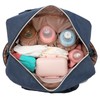 Kono Baby Changing Bag Weekender Travel Nappy Tote for Mom