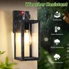BesLowe Upgraded Motion Sensor Outdoor Wall Light, 13” Dusk to