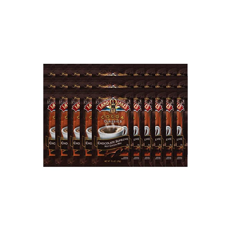 Land O' Lakes Hot Cocoa Mix, Chocolate Supreme, 1.25 oz