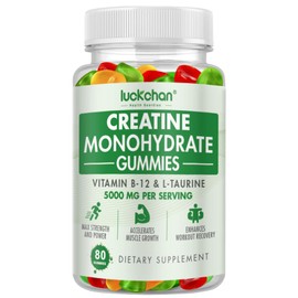 LUCKCHAN Creatine Monohydrate Gummies 5000mg for Men & Women 1022-C018