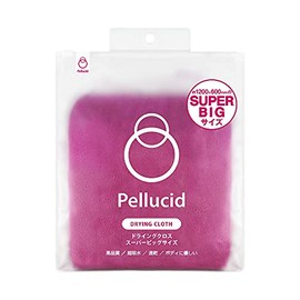 Pellucid PCD-31 Car Wash Product, Water Absorbing Towel, Drying Cloth, Super Big Size, 47.2 x 23.6 inches (1200 x 600 mm), Pink Uses Ultra Micro Fiber Microfiber, Ultra Absorbent, Quick Drying,