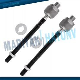 BOXI For 2009 - 2014 Nissan Maxima Pair (2) Front Steering Inner Tie Rod End Link Set