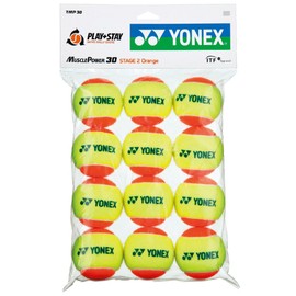 YONEX Junior (7-11 Years) Tennis Balls Muscle Powerballs 30 (12 Dozen) TMP30