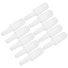 10-Piece Hose Fitting PP Pipe Plastic Hose Connector Hose Fitting