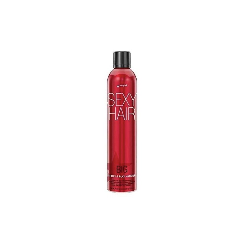 SexyHair Big Spray & Play Harder Firm Volumizing Hairspray, 10