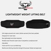 Weight Lifting Belt Double Strength 5.5 Padded Neoprene Back Gym