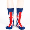 Mysocks Mens Multi Design Crew Socks British Flag