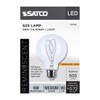 Satco S11528 LED Bulb, 6W (60W Eq), G25 Vintage Globe,