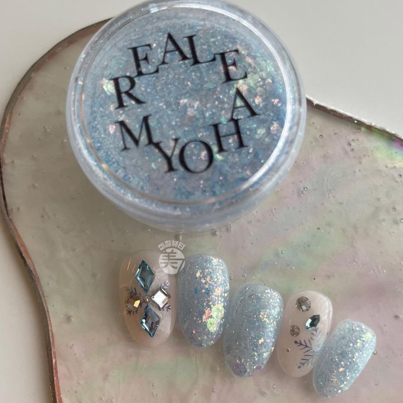 Really strange Real Mystery Real Princess 10g Elsa Glitter Nail