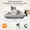 Lilyang Cat Desk Bed – Cat Hammock for Home Office,