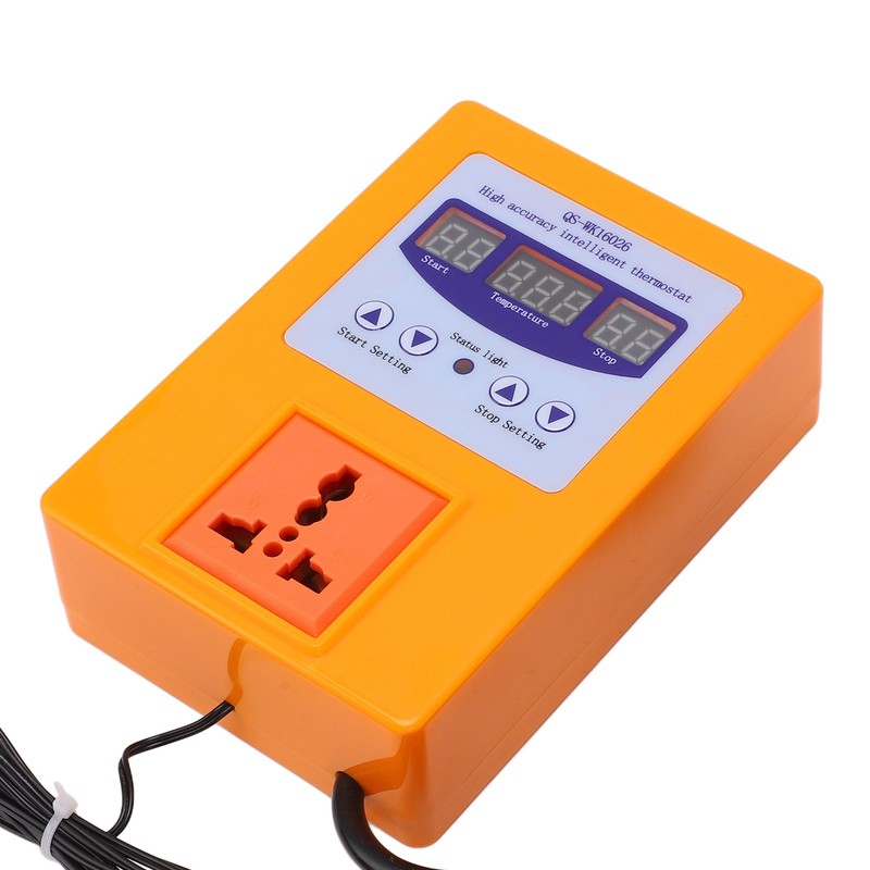 Temperature Controller Automatic Intelligent Wide Voltage Supply Accurate Digital Thermostat